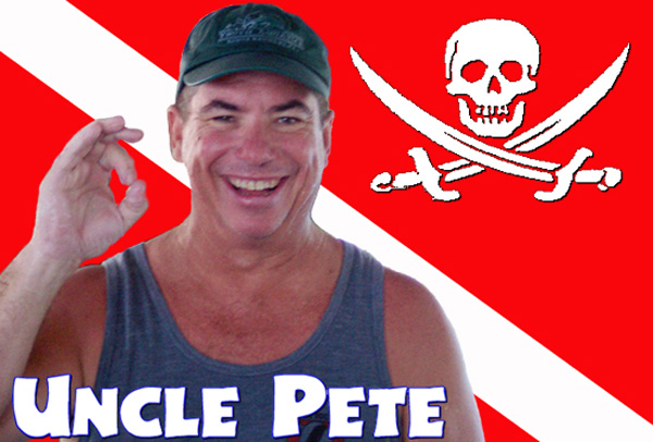 Peter Wiggins, also known as "Uncle Pete" is the founder of AquaAddicts and the creater of ScubaTrak.